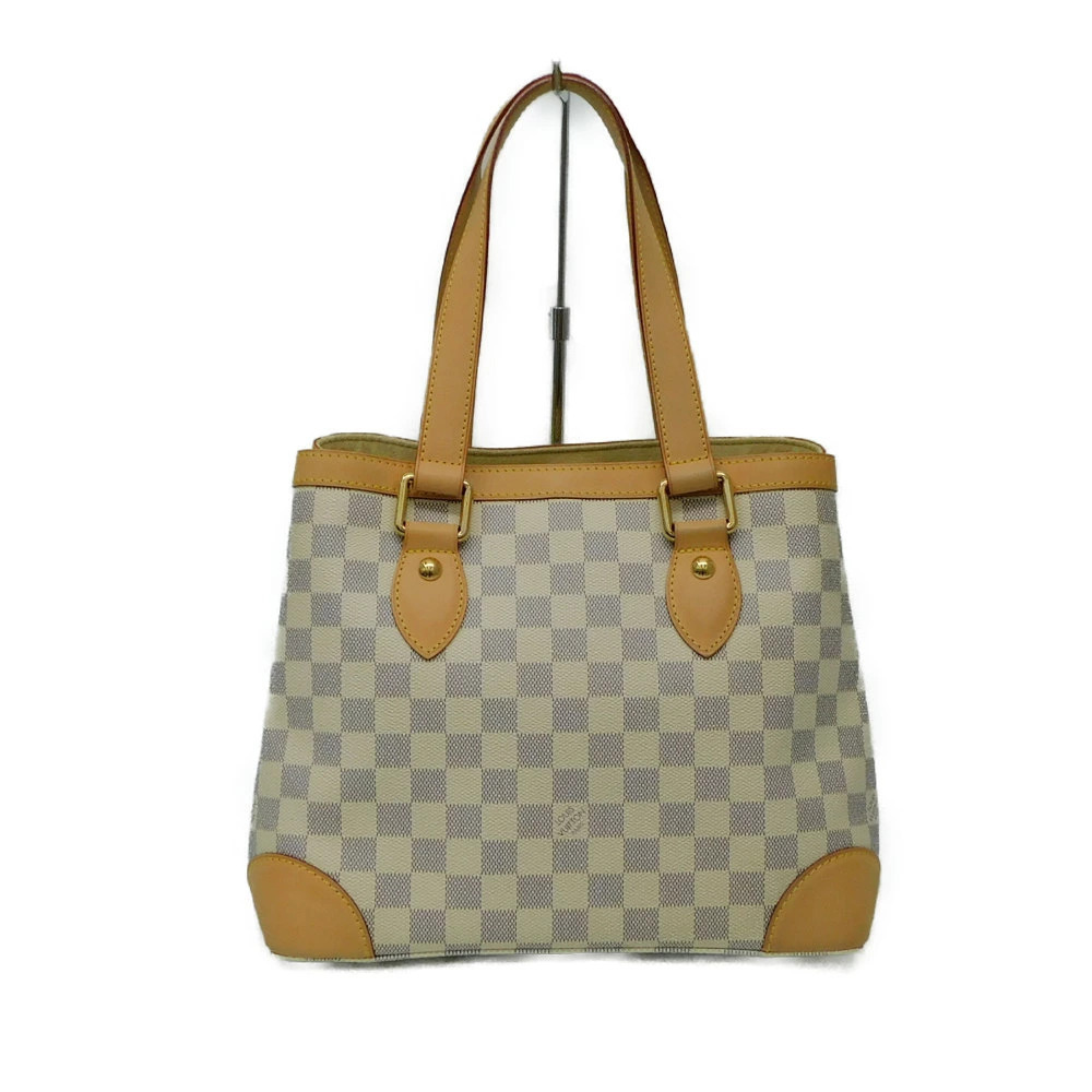 Louis Vuitton Azur 2way White Hampstead Shoulder Bag Damier White